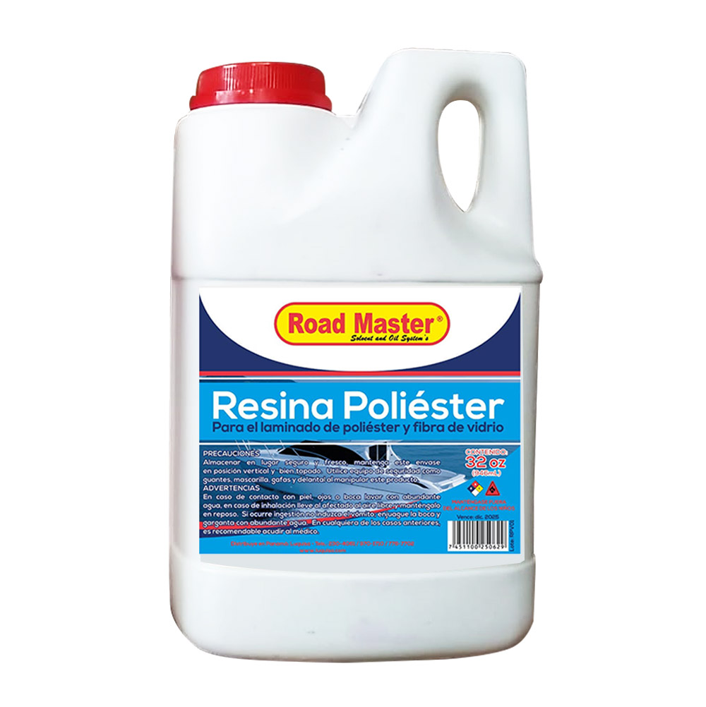 Resina Poliéster Road Master, 32 Oz - Luquisa