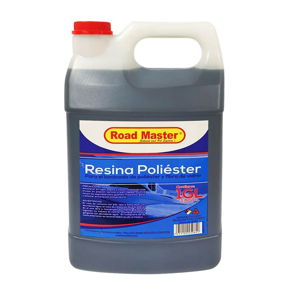 Resina Poliéster RoadMaster 1gl - Luquisa
