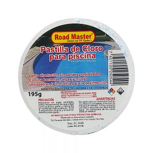 PASTILLA DE CLORO ESTADO SOLIDO 300x300 - Pastilla de Cloro para Piscina en estado sólido Road Master