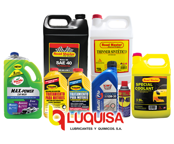 VARIOS PRODUCTOS BANNER PEQUEÑOS INTERNOS - Luquisa || Lubricantes y Quimicos S.A Panamá